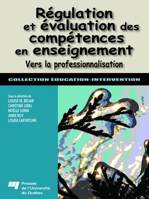 cover image of Régulation et évaluation des compétences en enseignement